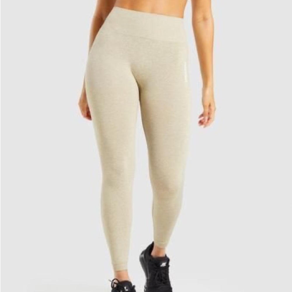 Gymshark adapt marl seamless beige
